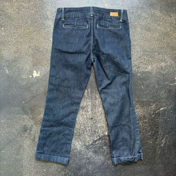 Paige Jeans Dark Wash Blue Women’s Jeans Hayworth Style Size 27 Stretch Style - Picture 5 of 10